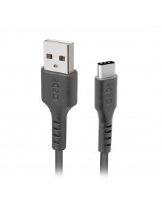 
USB-A - USB-C 3 m laidas - juodas
