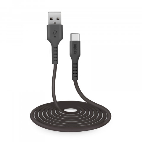 
USB-A - USB-C 3 m laidas - juodas

