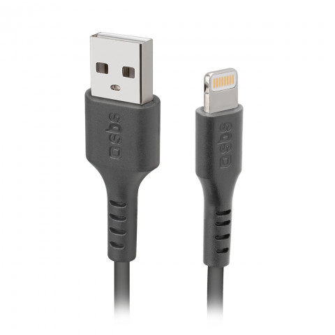 
„MFi“ sertifikuotas USB-A į „iPhone Lightning“ laidas, 1 m – juodas
