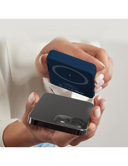 
5000 mAh „MagSafe“ išorinė baterija – mėlyna
