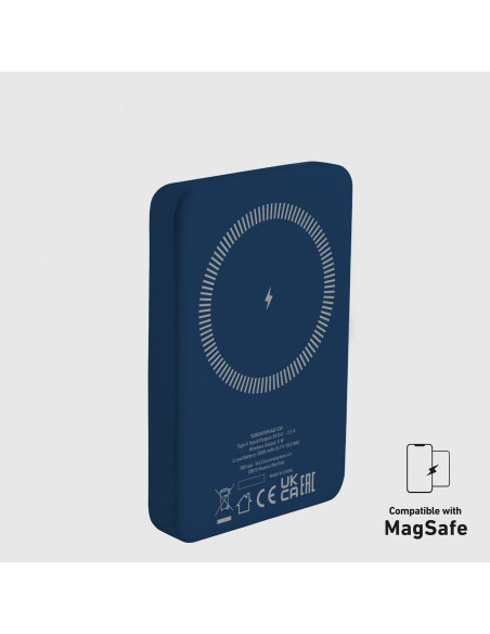 
5000 mAh „MagSafe“ išorinė baterija – mėlyna
