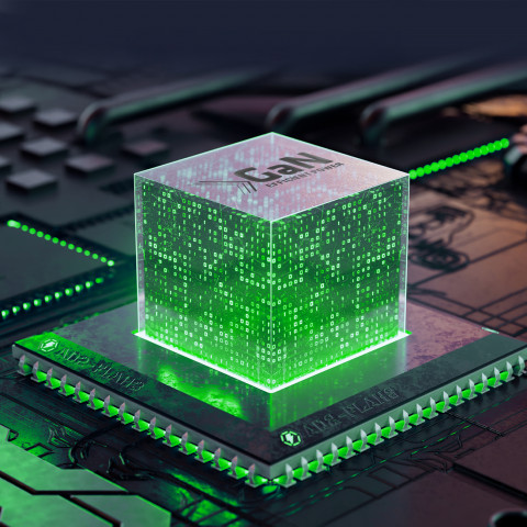 
GaN sieninis įkroviklis su maitinimo šaltiniu, 20 W – baltas
