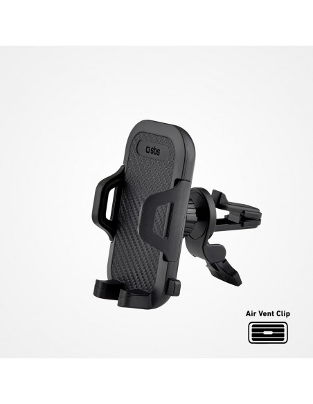 
Sustiprintas automobilio išmaniojo telefono laikiklis oro išleidimo angai – juodas
