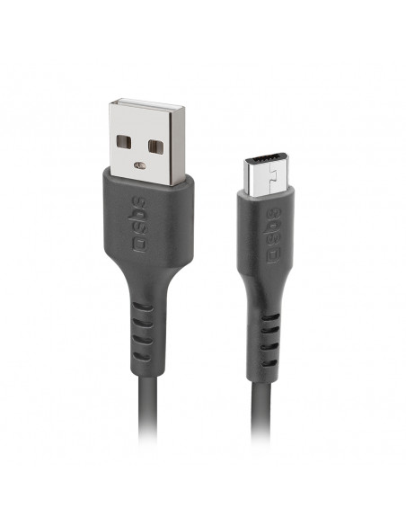 
USB-A - Micro USB 1 m laidas - juodas
