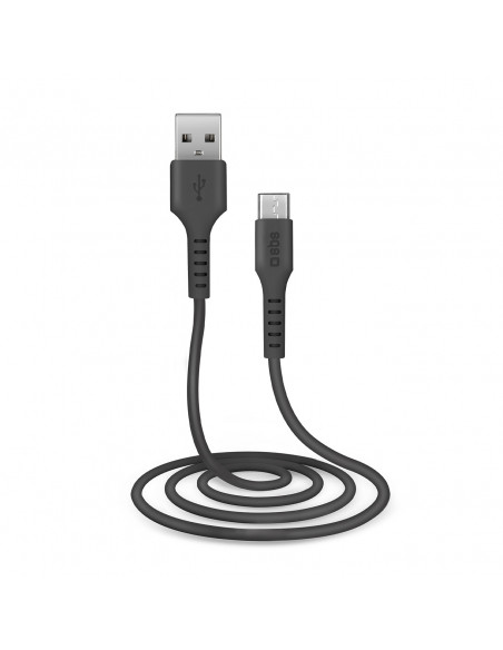 
USB-A - Micro USB 1 m laidas - juodas
