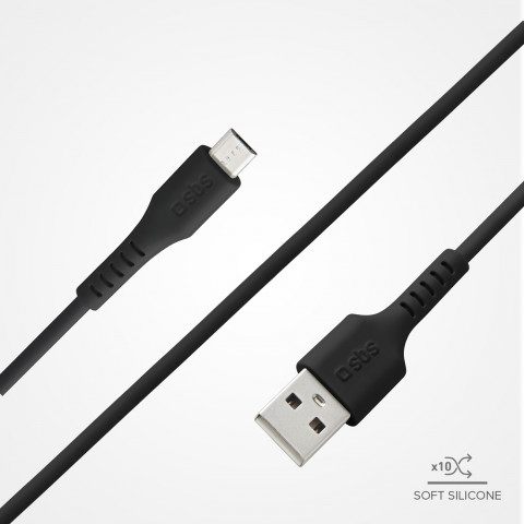 
USB-A - Micro USB 1 m laidas - juodas
