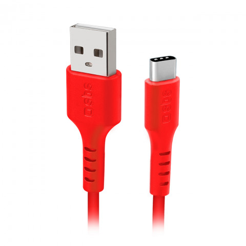 
USB-A - USB-C laidas 1,5 m - raudonas

