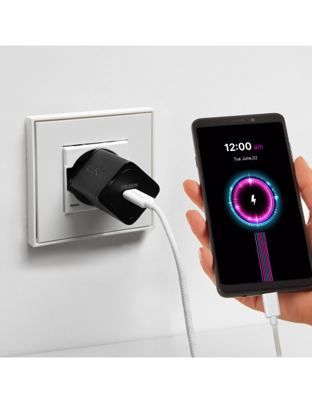 
USB-C 60W pintas laidas 1,5 m – pilkas
