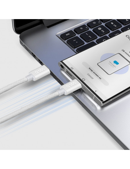 
USB-C 60W pintas laidas 1,5 m – pilkas
