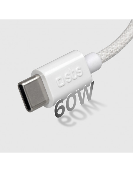 
USB-C 60W pintas laidas 1,5 m – pilkas
