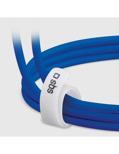 
USB-C pintas kabelis - USB-C 60W 1.5m - mėlynas
