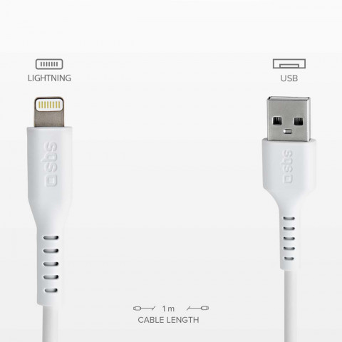 
USB-A į „Lightning“ laidas „iPhone“ – baltas
