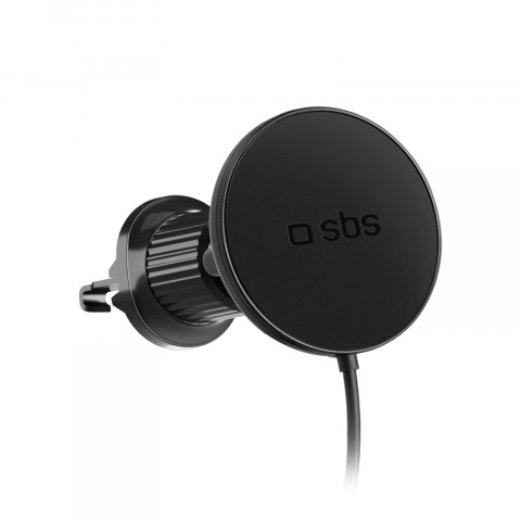 
Išmaniojo telefono laikiklis automobiliui su belaidžiu „MagSafe“ įkrovikliu – juodas
