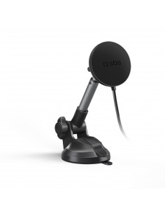 
Teleskopinis automobilinis išmaniojo telefono laikiklis su „MagSafe“ indukciniu įkrovikliu – juodas
