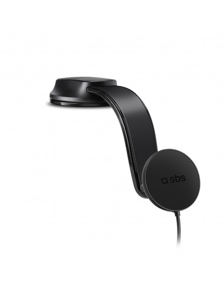 
Išmaniojo telefono laikiklis automobiliui su belaidžiu „MagSafe“ įkrovikliu – juodas
