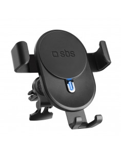 
Išmaniojo telefono laikiklis automobiliui su 10 W indukciniu įkrovikliu – juodas
