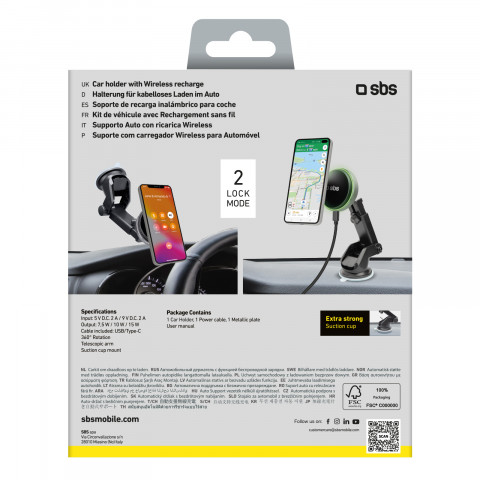 
Teleskopinis išmaniojo telefono laikiklis su belaidžiu „MagSafe“ įkrovikliu, skirtas priekiniam stiklui ir prietaisų sk...