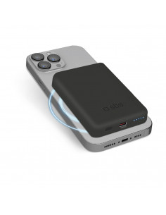 
5000 mAh USB-C „MagSafe“ belaidis įkroviklis – juodas
