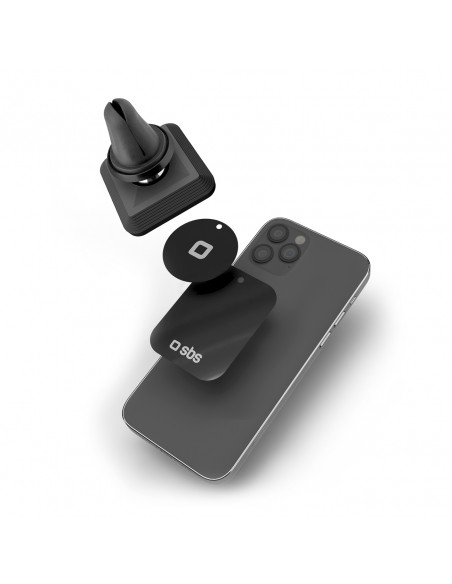 
Magnetinis telefono laikiklis automobilio ventiliacijos angai - juodas
