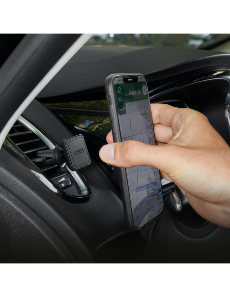 
Magnetinis telefono laikiklis automobilio ventiliacijos angai - juodas
