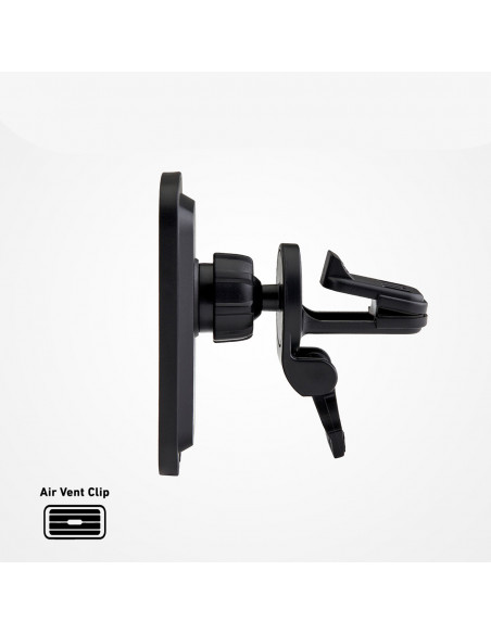 
Išmaniojo telefono laikiklis automobiliui su „MagSafe“ įkrovikliu – juodas
