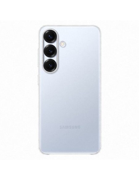 
„Samsung Clear Case“ silikoninis galinis dėklas, skirtas „Samsung Galaxy S25“ - skaidrus
