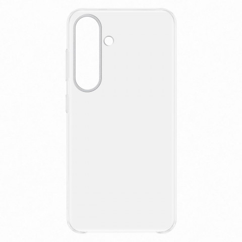 
„Samsung Clear Case“ silikoninis galinis dėklas, skirtas „Samsung Galaxy S25“ - skaidrus
