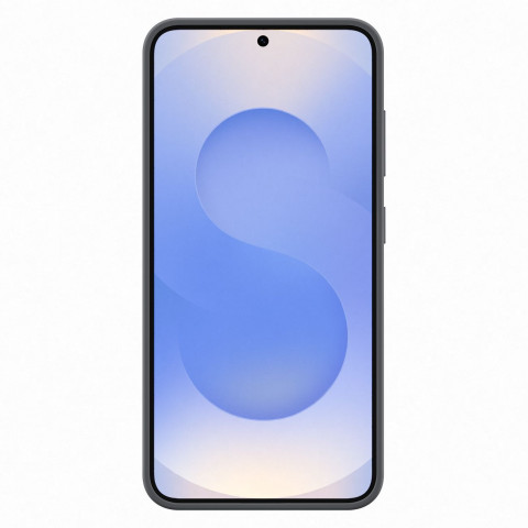 
„Samsung“ silikoninis dėklas, skirtas „Samsung Galaxy S25“ – juodas
