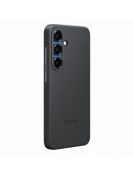 
„Samsung“ silikoninis dėklas, skirtas „Samsung Galaxy S25“ – juodas
