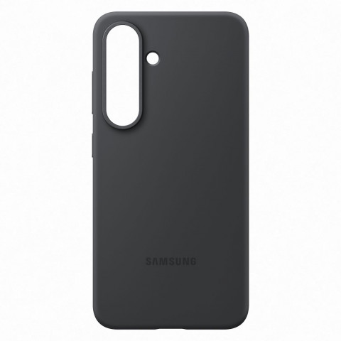 
„Samsung“ silikoninis dėklas, skirtas „Samsung Galaxy S25“ – juodas
