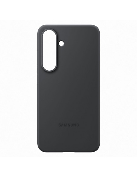 
„Samsung“ silikoninis dėklas, skirtas „Samsung Galaxy S25“ – juodas
