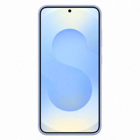 
„Samsung“ silikoninis dėklas, skirtas „Samsung Galaxy S25“ – šviesiai mėlynas
