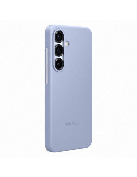 
„Samsung“ silikoninis dėklas, skirtas „Samsung Galaxy S25“ – šviesiai mėlynas
