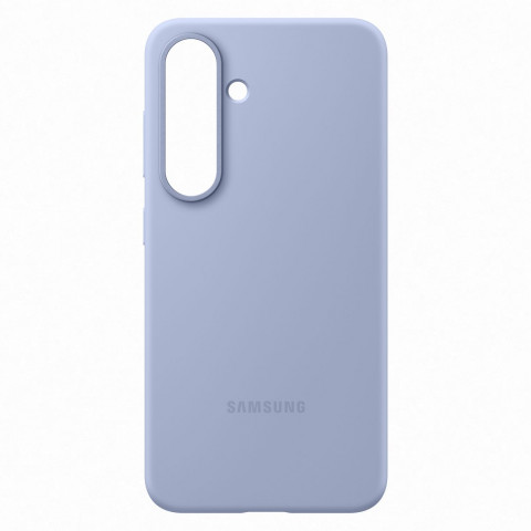 
„Samsung“ silikoninis dėklas, skirtas „Samsung Galaxy S25“ – šviesiai mėlynas
