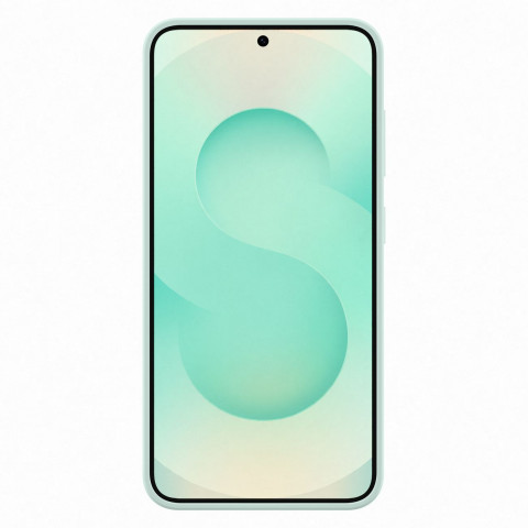 
„Samsung“ silikoninis dėklas, skirtas „Samsung Galaxy S25“ – mėtinis
