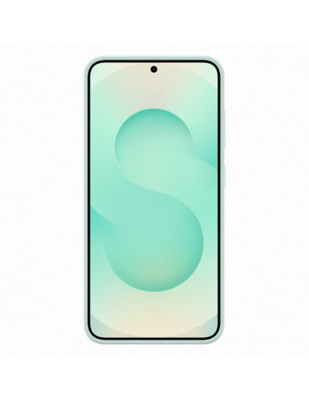 
„Samsung“ silikoninis dėklas, skirtas „Samsung Galaxy S25“ – mėtinis
