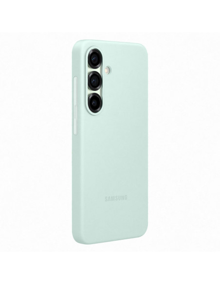 
„Samsung“ silikoninis dėklas, skirtas „Samsung Galaxy S25“ – mėtinis
