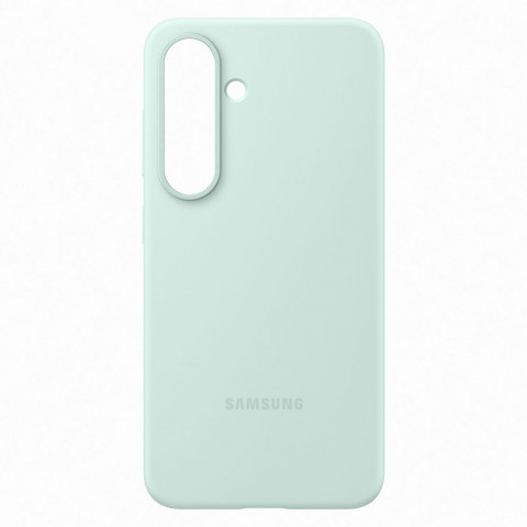 
„Samsung“ silikoninis dėklas, skirtas „Samsung Galaxy S25“ – mėtinis
