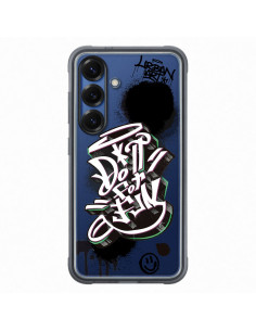 
„Samsung Flipsuit“ dėklas, tvirtas silikoninis galinis dėklas, skirtas „Samsung Galaxy S25“ - juodas
