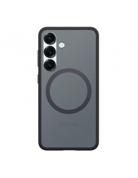 
„Spigen Capella MagFit“ silikoninis dėklas, skirtas „Samsung Galaxy S25“, juodas
