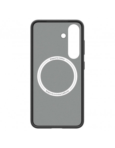 
„Spigen Capella MagFit“ silikoninis dėklas, skirtas „Samsung Galaxy S25“, juodas
