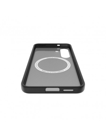 
„Spigen Capella MagFit“ silikoninis dėklas, skirtas „Samsung Galaxy S25“, juodas
