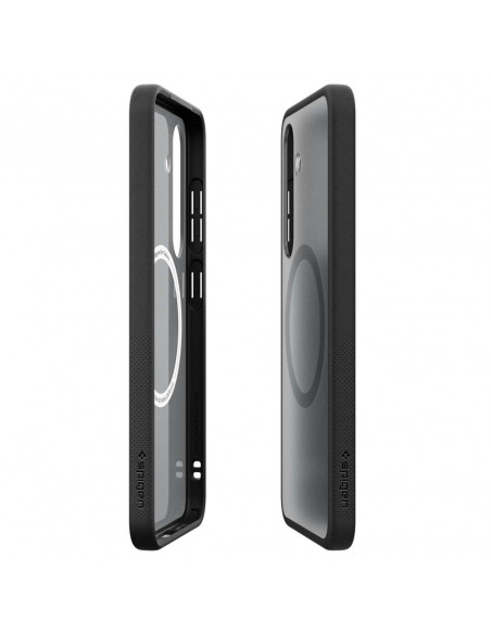 
„Spigen Capella MagFit“ silikoninis dėklas, skirtas „Samsung Galaxy S25“, juodas
