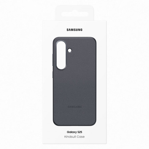 
„Samsung KindSuit“ dėklas, skirtas „Samsung Galaxy S25“ – juodas
