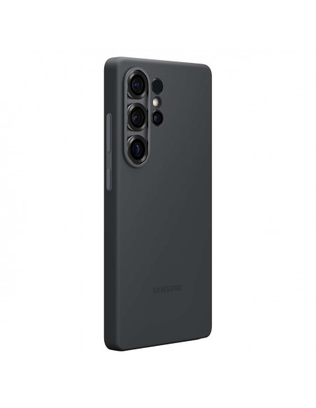 
„Samsung“ silikoninis dėklas, skirtas „Samsung Galaxy S25 Ultra“ – juodas
