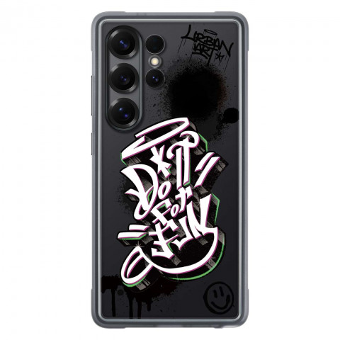 
„Samsung Flipsuit“ dėklas, tvirtas silikoninis dėklas, skirtas „Samsung Galaxy S25 Ultra“ – juodas
