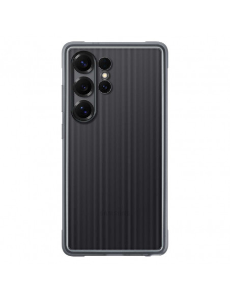 
„Samsung Flipsuit“ dėklas, tvirtas silikoninis dėklas, skirtas „Samsung Galaxy S25 Ultra“ – juodas
