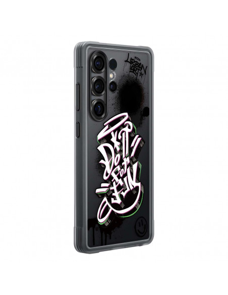 
„Samsung Flipsuit“ dėklas, tvirtas silikoninis dėklas, skirtas „Samsung Galaxy S25 Ultra“ – juodas
