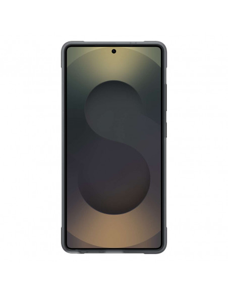 
„Samsung Flipsuit“ dėklas, tvirtas silikoninis dėklas, skirtas „Samsung Galaxy S25 Ultra“ – juodas
