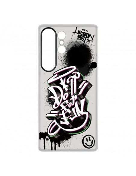 
„Samsung Flipsuit“ dėklas, tvirtas silikoninis dėklas, skirtas „Samsung Galaxy S25 Ultra“ – juodas
